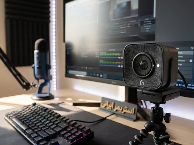 وب‌کم لاجیتک StreamCam فول‌اچ‌دی