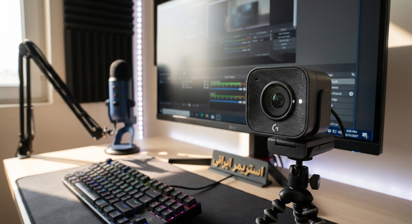 وبکم لاجیتک StreamCam فولاچدی